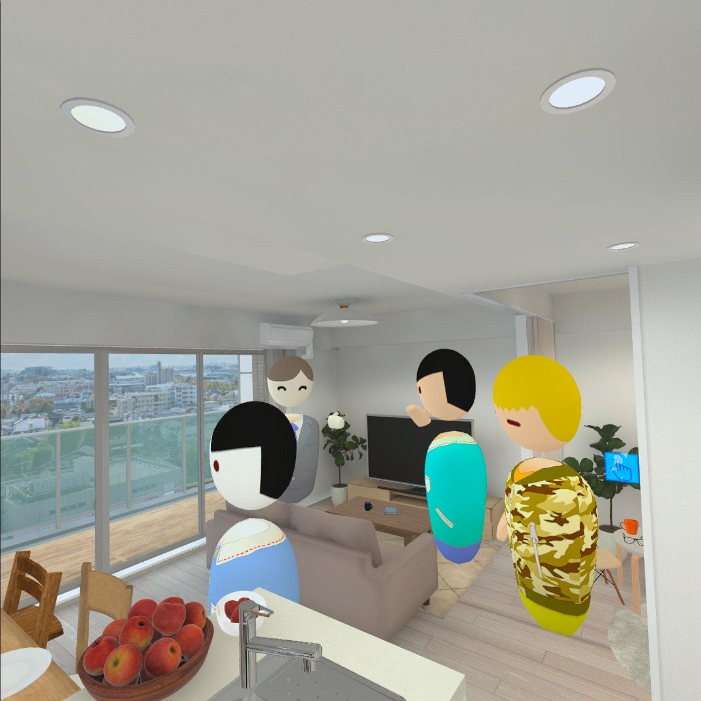 VRによるマンション内見