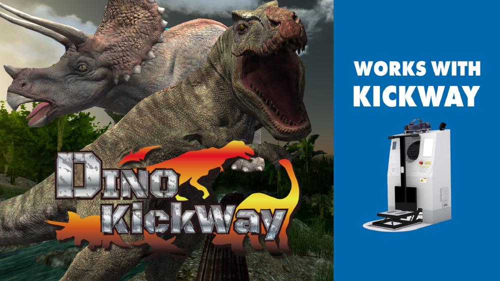 恐竜アドベンチャーVR「Dino Kickway（ダイノキックウェイ 