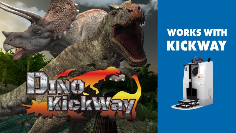 恐竜アドベンチャーVR「Dino Kickway（ダイノキックウェイ）」