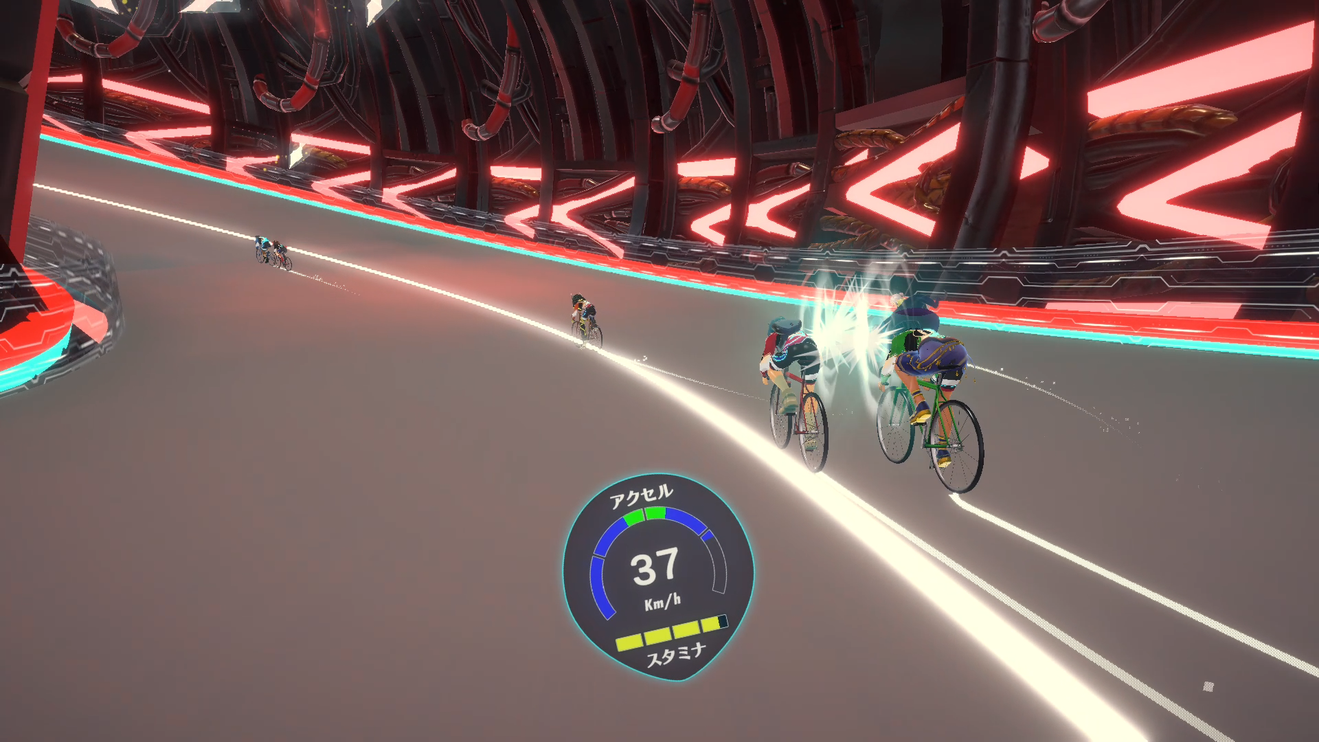 対戦ゲーム「めざせ！世界一！VR KEIRIN GRAND PRIX」