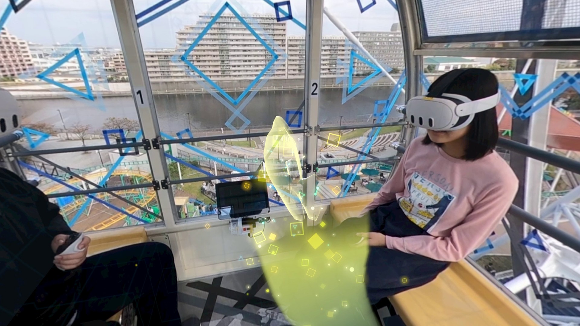 Mixed Reality技術を活用した「XR観覧車」