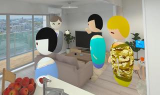 「キネトスケイプ」が新築・分譲マンション「ブランズシティ湘南台」VRモデルルームに採用されました