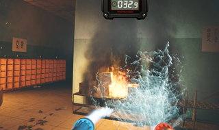 リアルな放水体感の消防アトラクション「消防ミッション119」が防災イベントに初登場！